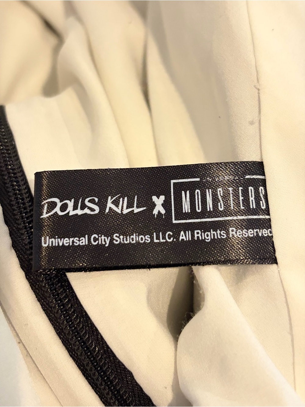 Women's Extra-Small Dolls Kill Universal Monsters Halloween Halter Dress - Picture 14 of 15